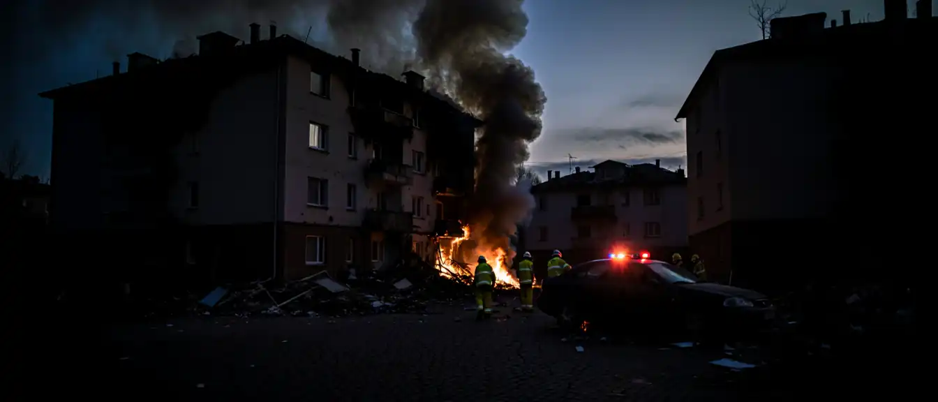Под ударом — город: последствия ночной атаки беспилотников на Белгород