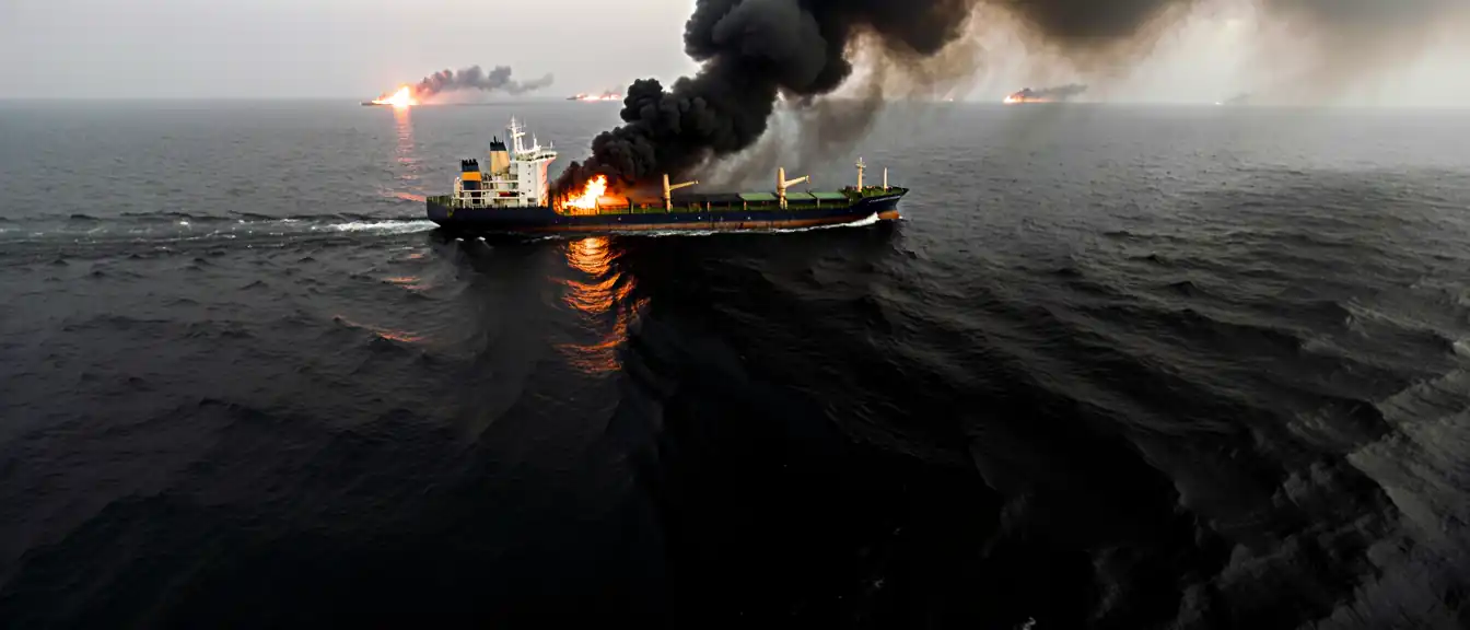 Удар в Черном море: российские дроны и высокоточное оружие уничтожили транспорт с военными грузами под Одессой