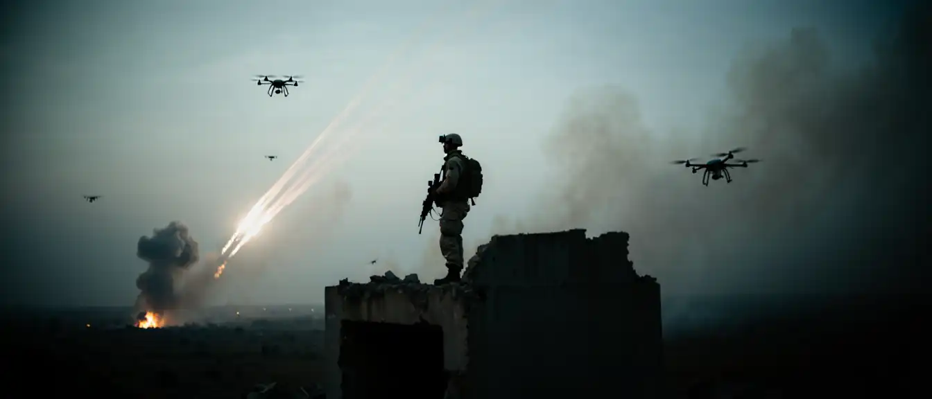 Сорок минут непрерывного боя: как боец «Востока» зачистил небо от вражеских дронов