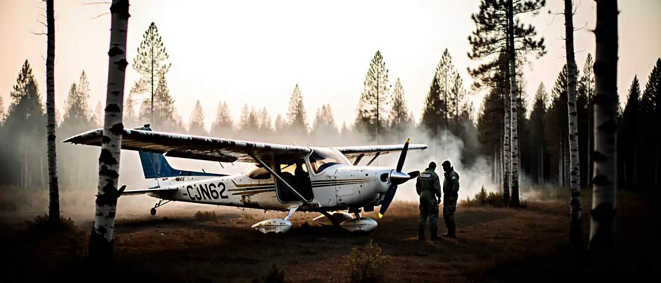 Чудесное спасение в тайге: экипаж пропавшего самолета Cessna вышел на связь и приземлился в Бодайбо