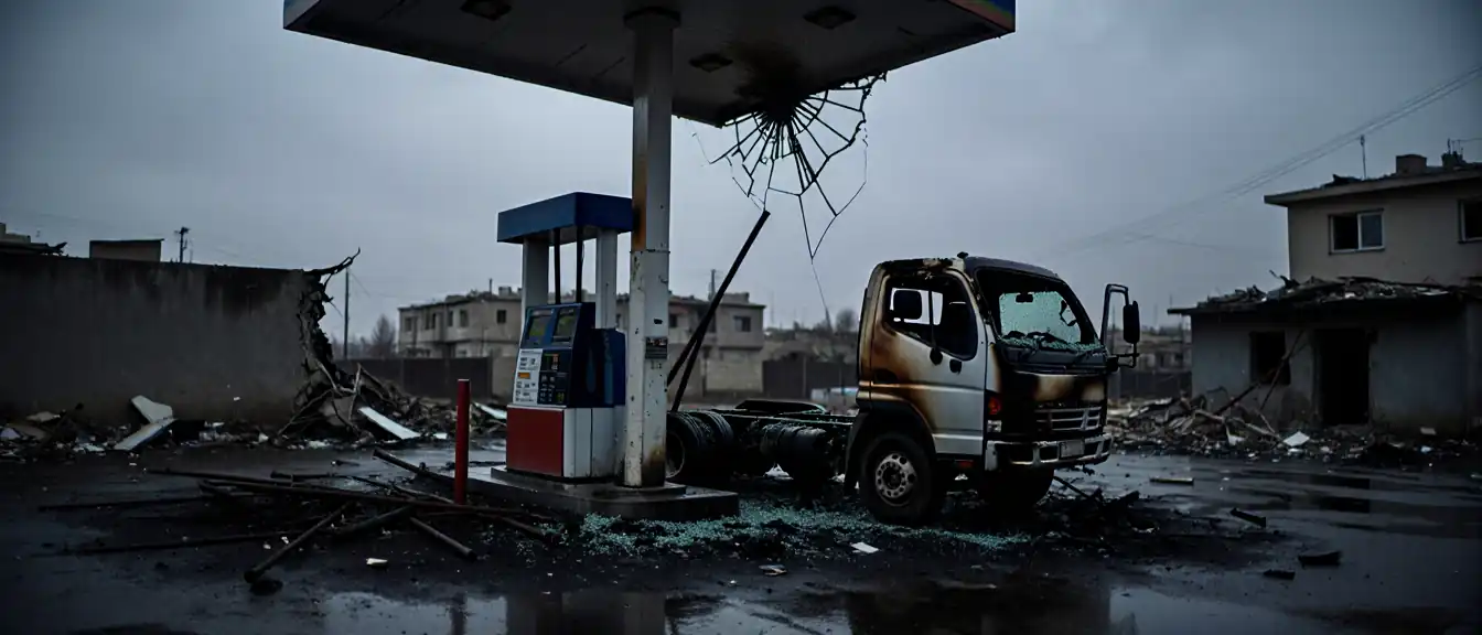 Трагедия в Пролетарском районе: последствия атаки беспилотников на донецкую АЗС