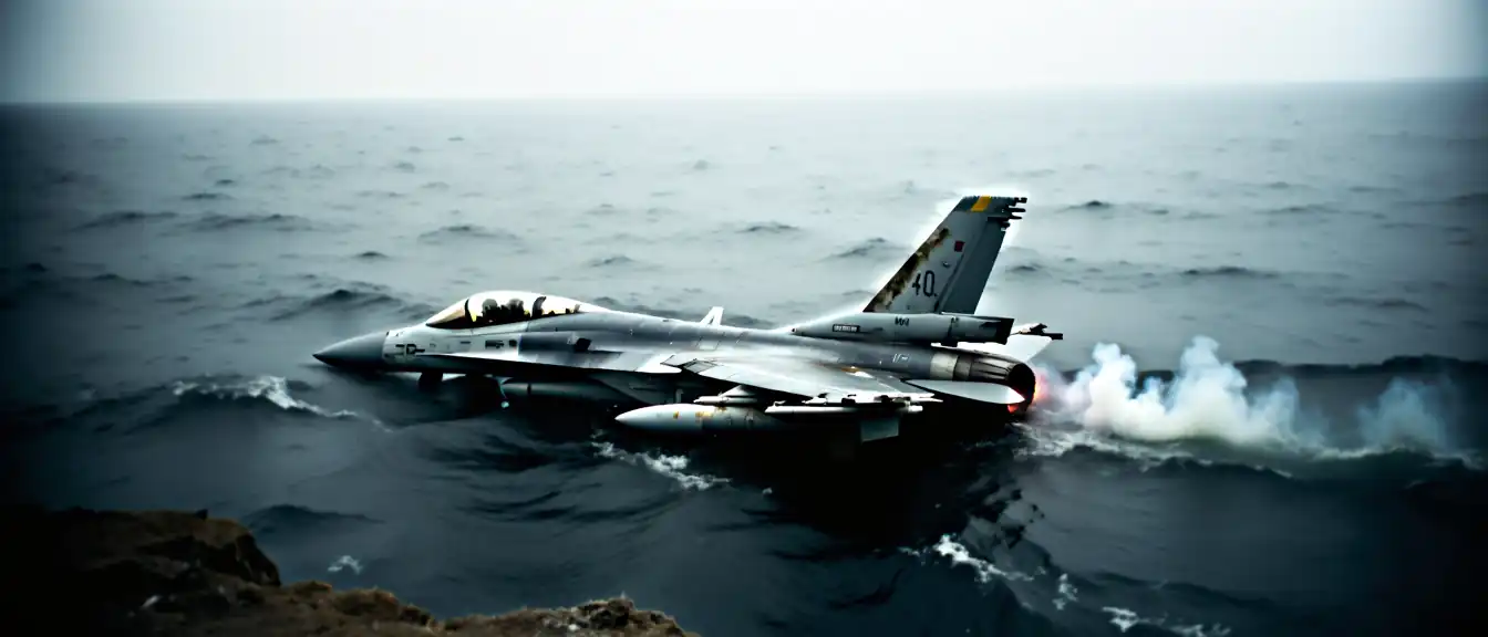 Авиакатастрофа в Ялове: турецкий F-16 рухнул в море после мощного взрыва