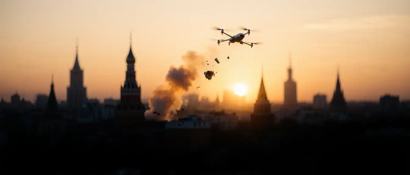 Защитники Москвы нейтрализовали опасный беспилотник