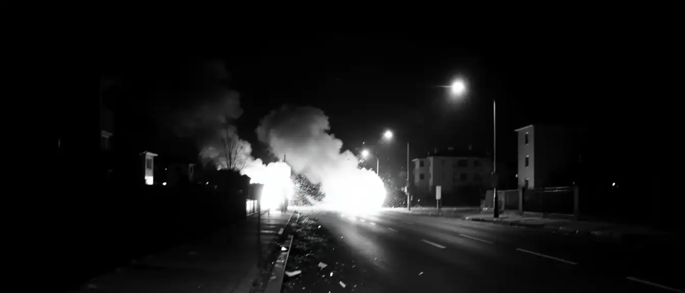 Ночной Киев содрогнулся от череды мощных взрывов