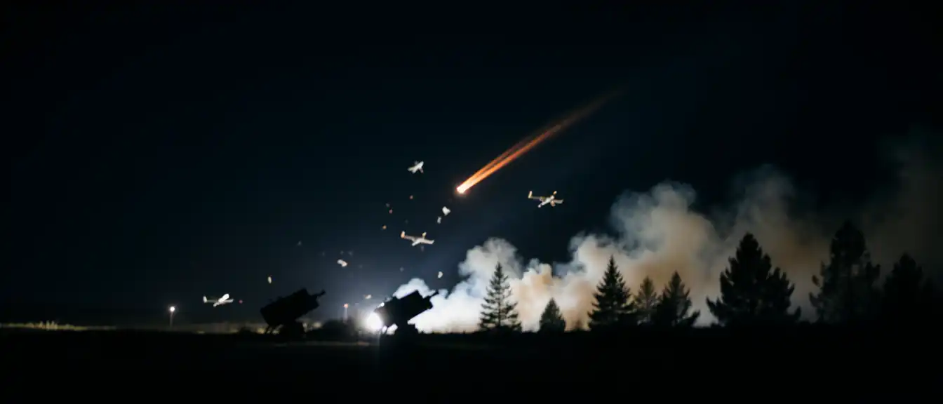 Ночная атака беспилотников: российская ПВО отразила массированный налет в 13 регионах