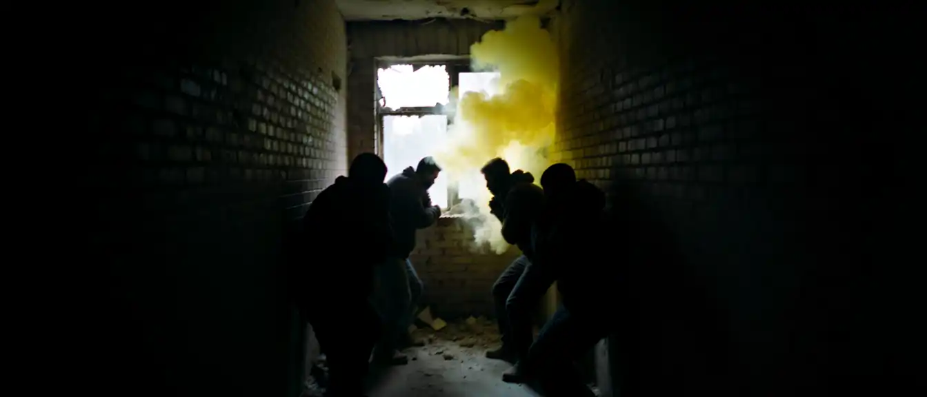 Химическая атака с воздуха: как беспилотник превратил подвал в смертельную ловушку