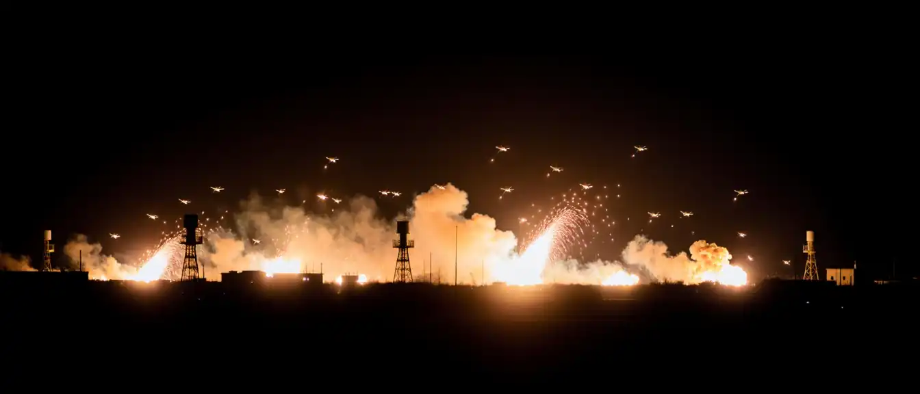 Ночной шквал: российские системы ПВО отразили массированную атаку почти четырехсот дронов