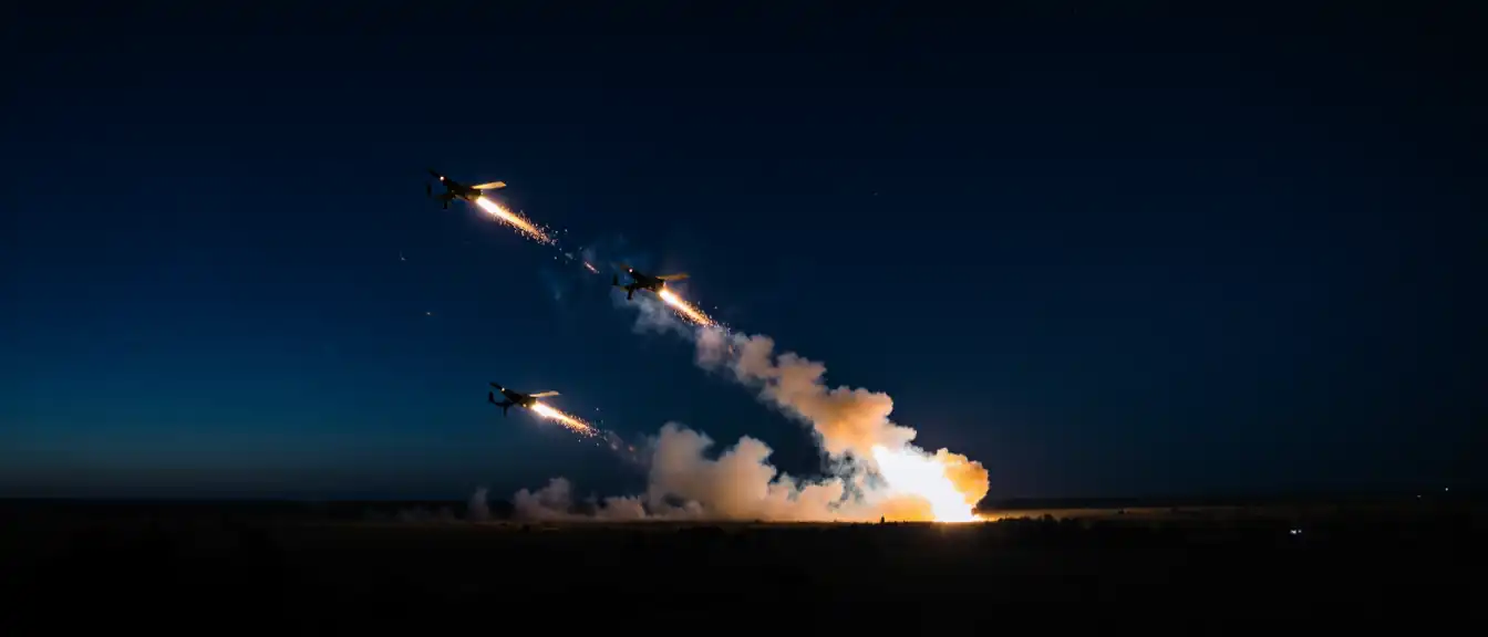 Ночная атака беспилотников: российские системы ПВО отразили массированный налет дронов