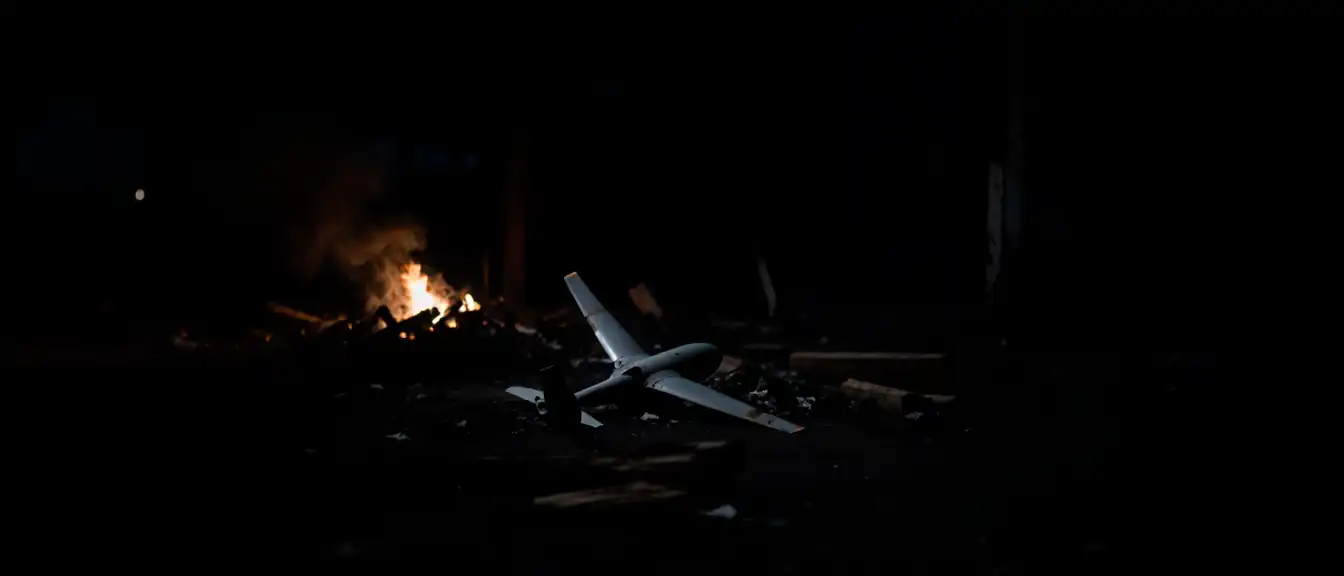Ночной налет на Новороссийск: обломки беспилотников упали на промзоны и частный сектор