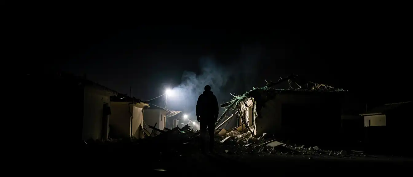 Ночная атака беспилотников на Белгородчину: ранения мирного жителя и разрушенные дома