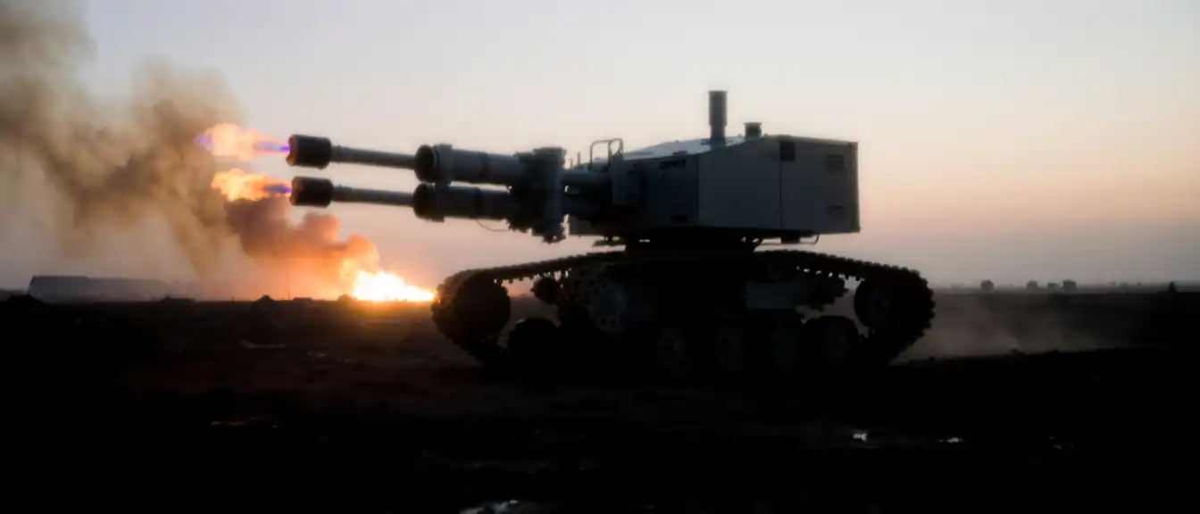 Огненный апгрейд: российский робот «Курьер» получил мощное вооружение