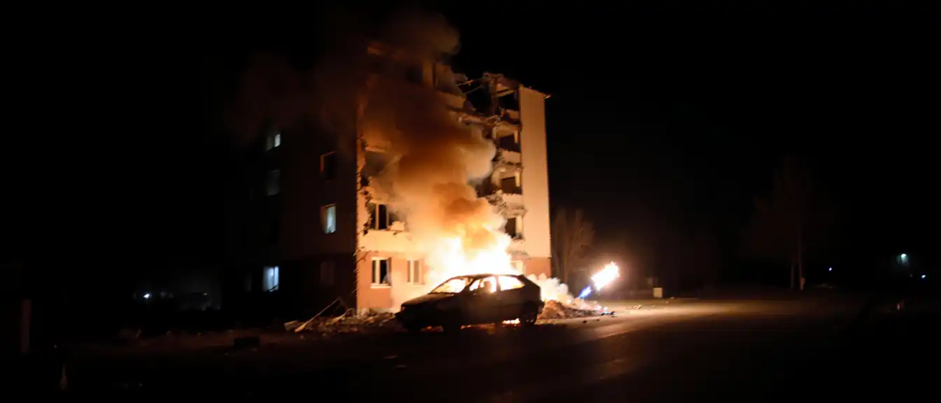 Ночной удар по Белгороду: под прицелом беспилотников оказались жилые дома и дети