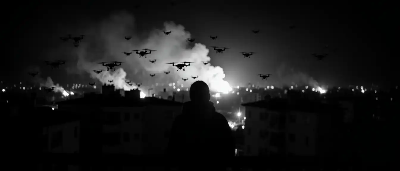 Масштабная атака украинских дронов на российские регионы произошла на фоне проведения выборов в Государственную Думу