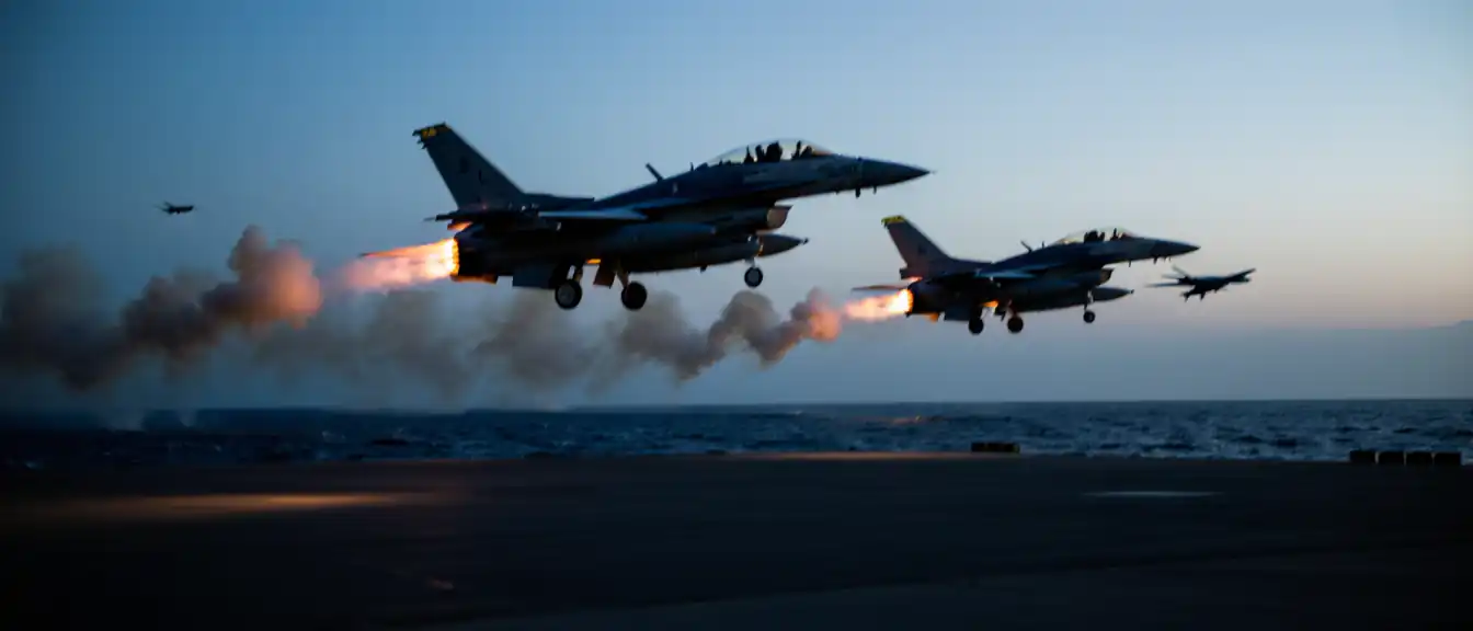 Перехват беспилотников над Черным морем обеспечили истребители F-16 ВВС Румынии