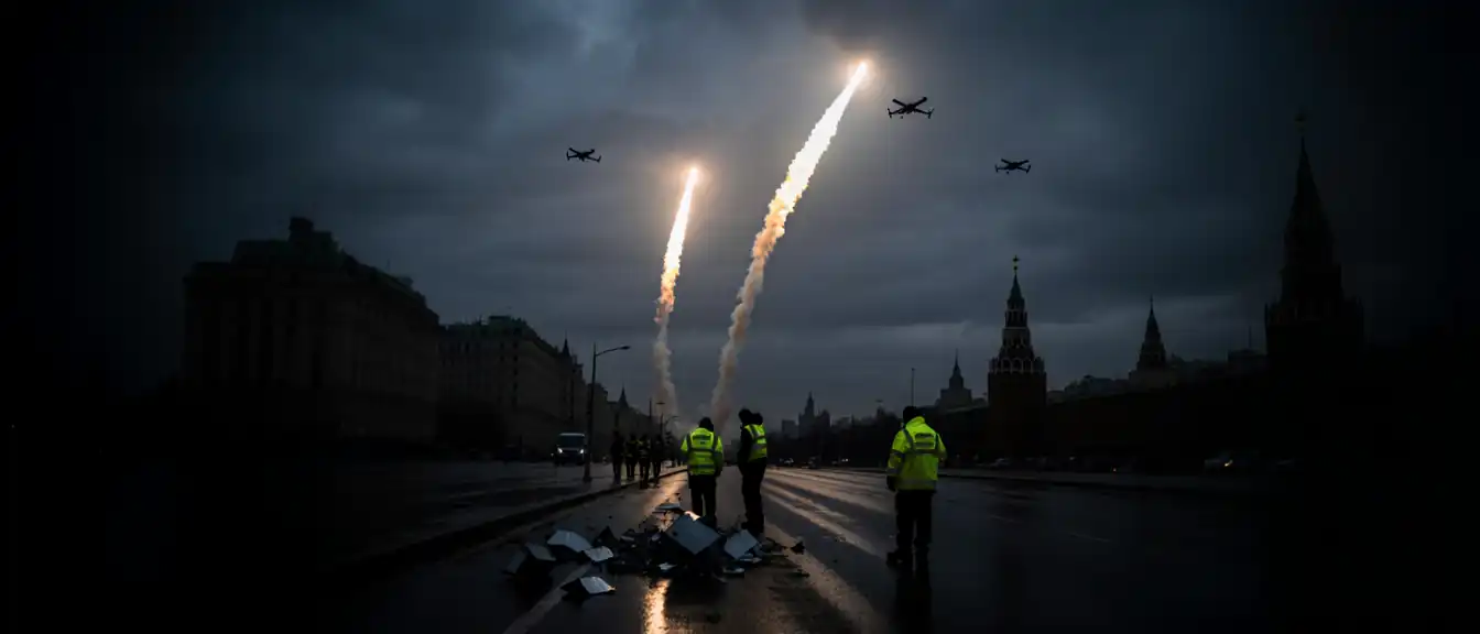 Попытка атаки на столицу: московская ПВО нейтрализовала три беспилотника