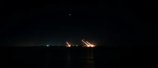 Массированный налет БПЛА: сутки под непрерывным огнем ПВО