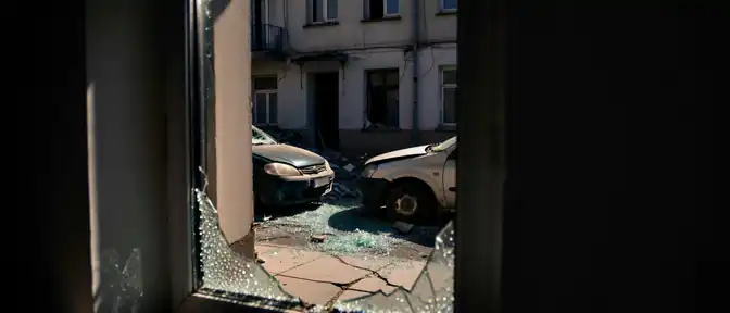 Удар беспилотника в Петровском районе: ранение мирного жителя и разрушения в Донецке