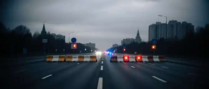 Москва — Ярославль: трасса на выезде из города временно заблокирована