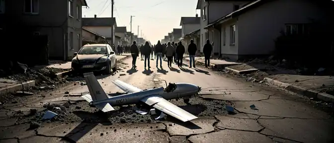 Удары беспилотников в приграничье: двое жителей Белгородской области получили ранения