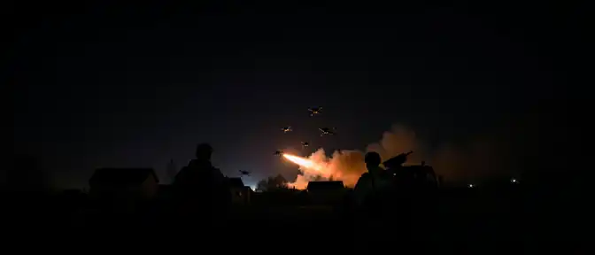 Массированный налет беспилотников: Брянская область отразила атаку 63 дронов