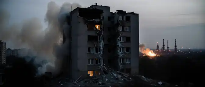 Удар по мирным кварталам: последствия массированного налета беспилотников на Волгоград