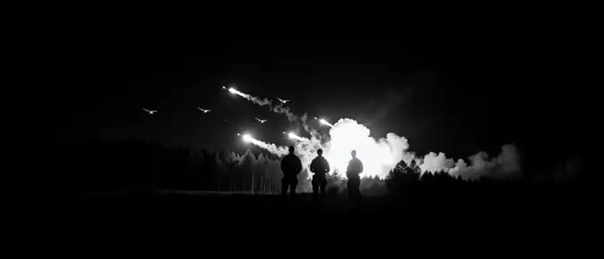 Массированная атака дронов: Брянская область под защитой ПВО