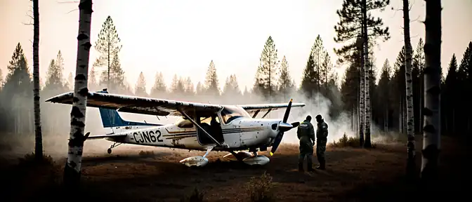 Чудесное спасение в тайге: экипаж пропавшего самолета Cessna вышел на связь и приземлился в Бодайбо