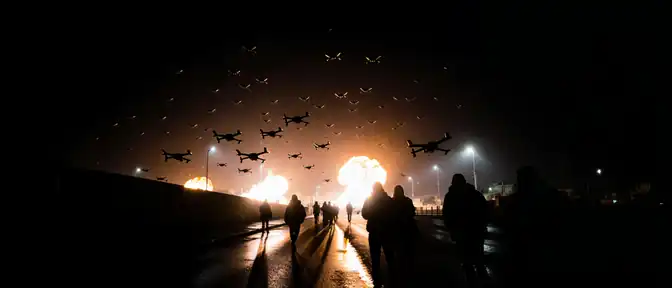 Массированная атака дронов: российские системы ПВО перехватили более семисот беспилотников за сутки