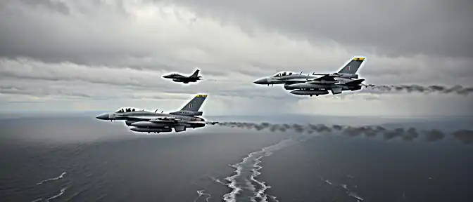 Невидимая угроза над Балтикой: польские F-16 перехватили российский самолет-разведчик