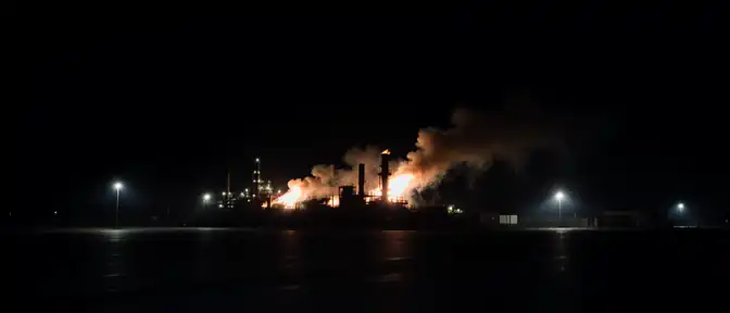 Ночная атака на омский нефтеперерабатывающий завод: губернатор сообщил об отсутствии жертв