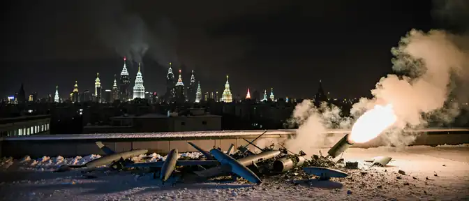 Массированная атака БПЛА: Москва и область отразили налет сотен дронов