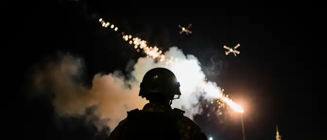 Массированная атака дронов: под Москвой отражена атака почти двухсот беспилотников