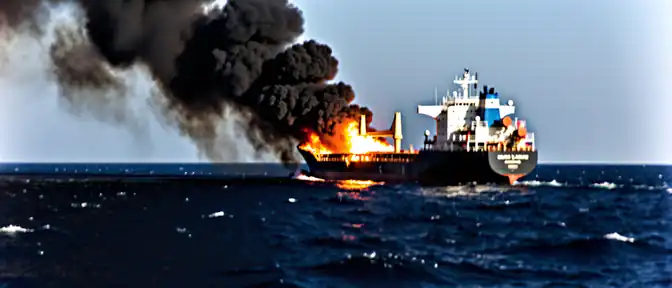 Огонь в Красном море: атака на танкер не привела к жертвам
