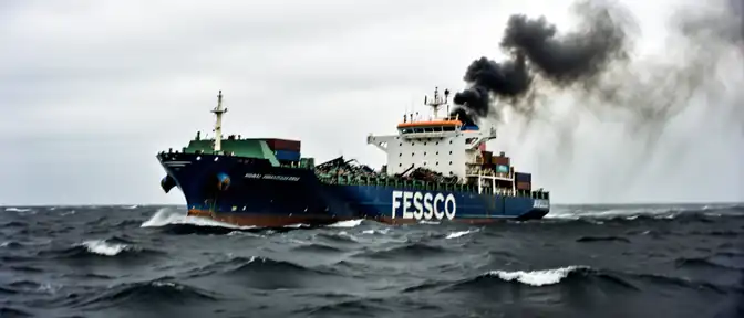 Трагедия в Черном море: под удар украинских дронов попал теплоход FESCO