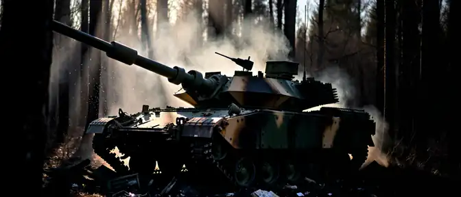 Американская техника потеряла боеспособность под Краматорском из-за точного удара дронов