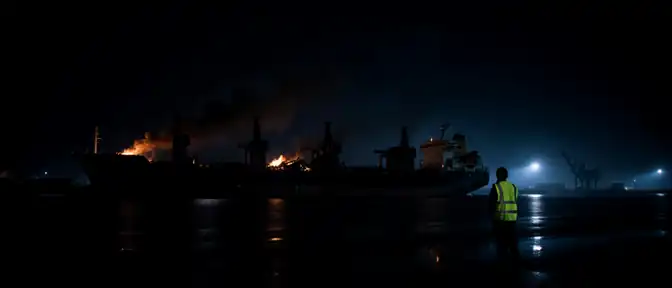 Ночные удары по южным портам: под прицелом — логистика и суда с грузом