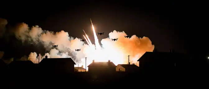 Массированная атака дронов: российские системы ПВО отразили беспрецедентный налет