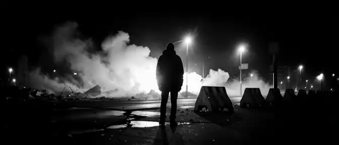 Ночной Киев под ударом: звуки взрывов на фоне объявленной тревоги
