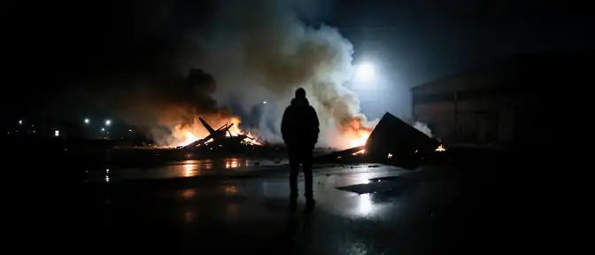 Ночная атака дронов в Ленобласти: один раненый и 17 сбитых беспилотников