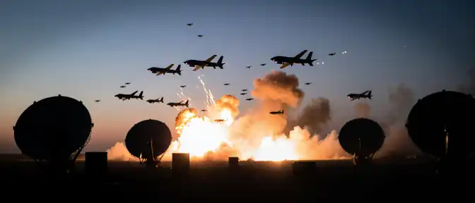 Массированная атака дронов: российские системы ПВО отразили налет 42 беспилотников