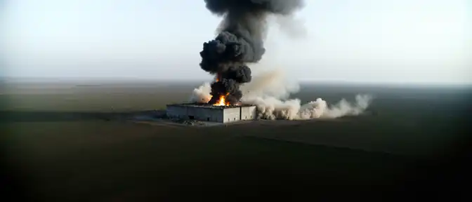 Минобороны России сообщило об уничтожении склада боеприпасов ВСУ на Славянском направлении силами 82-го отдельного полка беспилотных систем