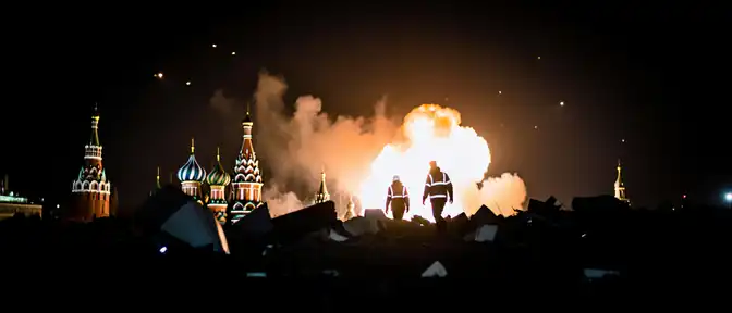 Московские системы ПВО пресекли попытку атаки беспилотников на столицу