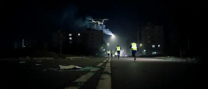Ночная атака беспилотников на Донецк сопровождалась использованием технологий Starlink