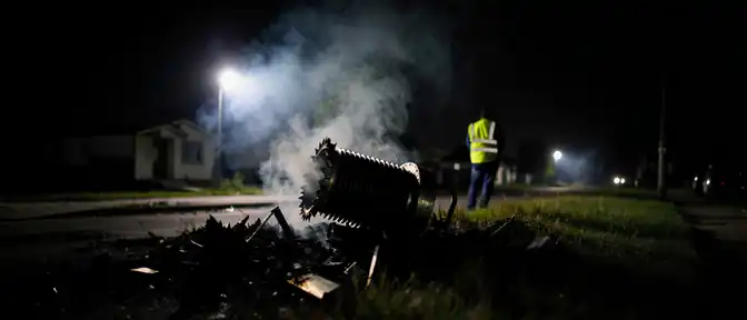 Обломки беспилотного летательного аппарата привели к повреждению электроподстанции в Ростове-на-Дону