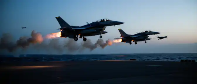 Перехват беспилотников над Черным морем обеспечили истребители F-16 ВВС Румынии