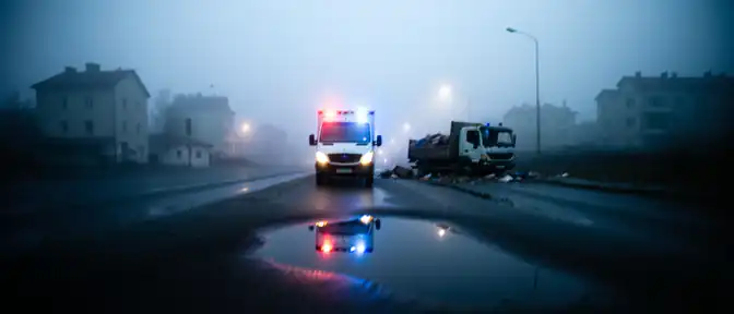 Пострадавший водитель грузовика и жертвы атак беспилотников в приграничных регионах России