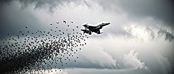 Птичий десант над Вильнюсом: как обычная стая спровоцировала взлет истребителей НАТО