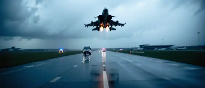 Сопровождение истребителями Eurofighter привело к временной приостановке работы аэропорта Нюрнберга