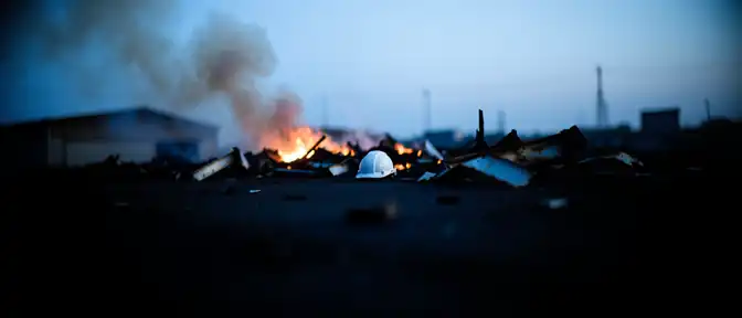 Три производственных объекта на территории Краснодарского края пострадали от пожаров после падения фрагментов беспилотников