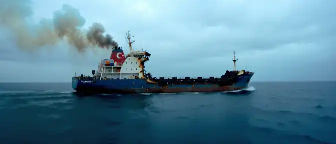 Удар дронов по турецкому судну в Черном море: поврежден мостик, экипаж в безопасности